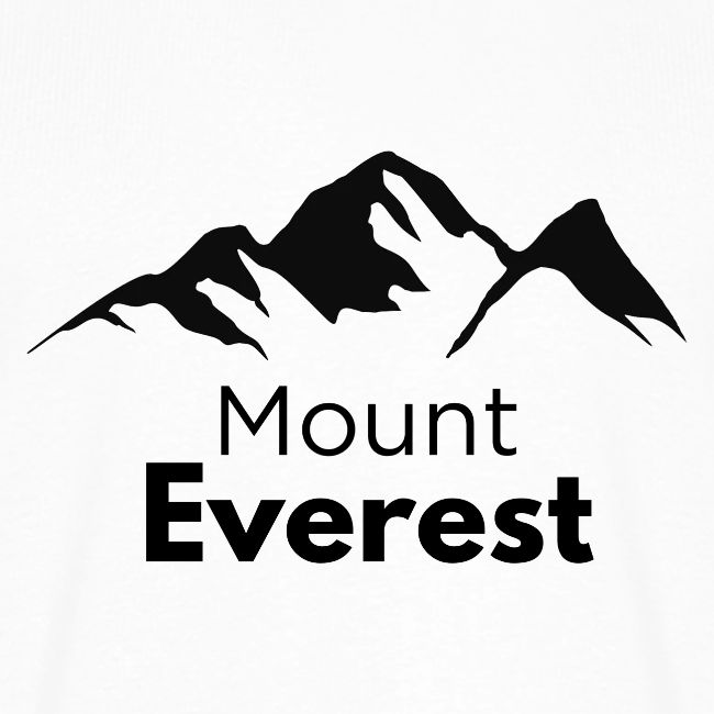 Mount Everest Outline