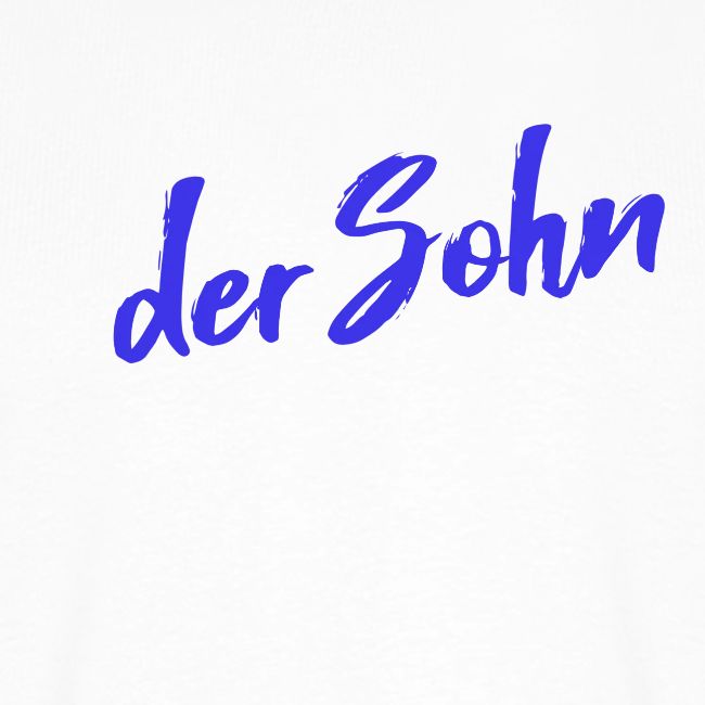 der Sohn... und stolz drauf!