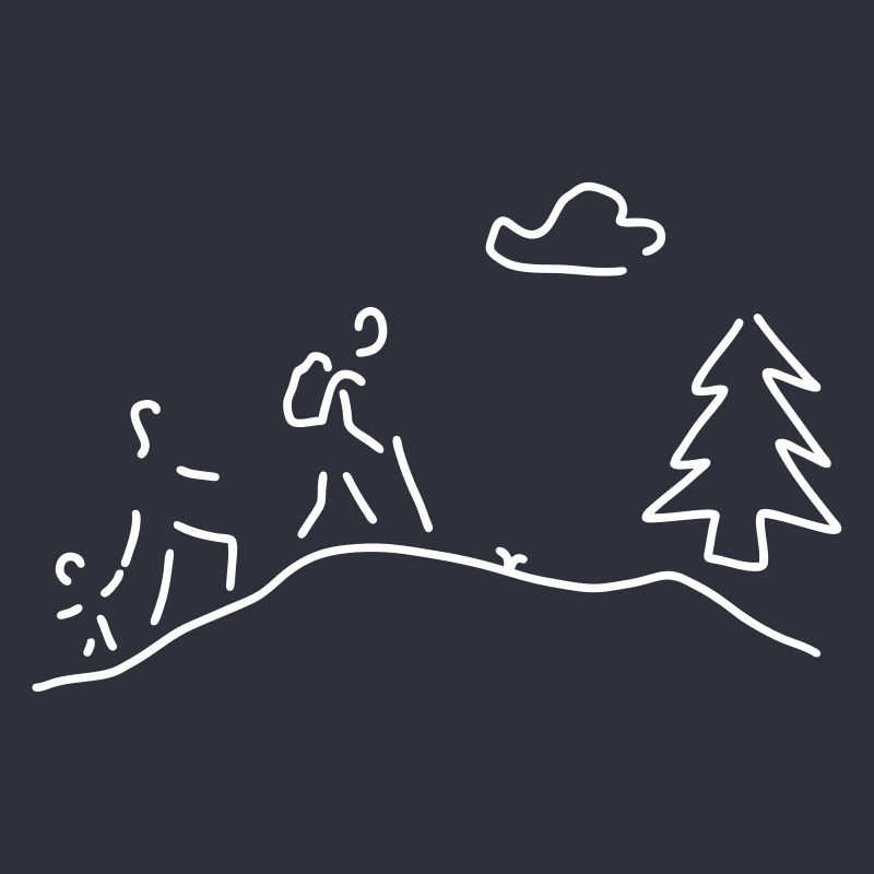 wandern oder walking