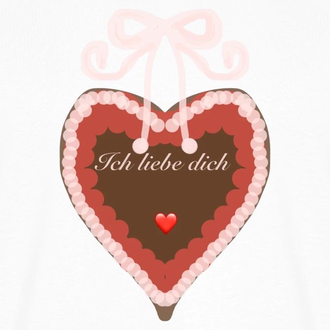 Lebkuchenherz ich liebe dich