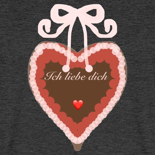 Lebkuchenherz ich liebe dich