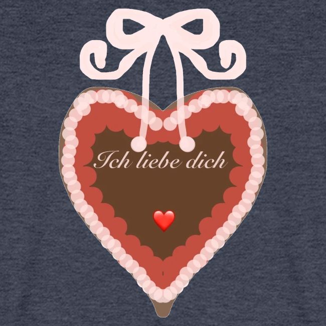 Lebkuchenherz ich liebe dich