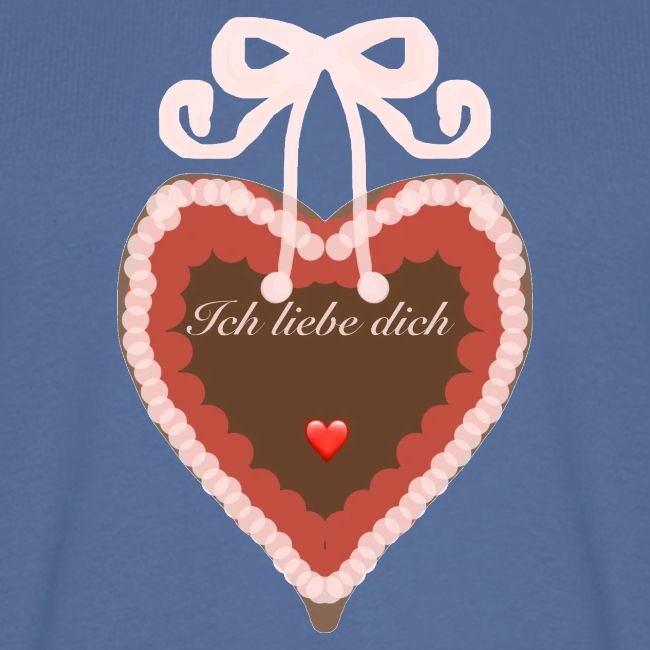 Lebkuchenherz ich liebe dich