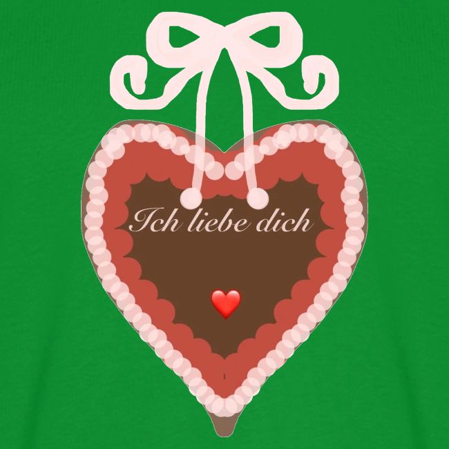 Lebkuchenherz ich liebe dich