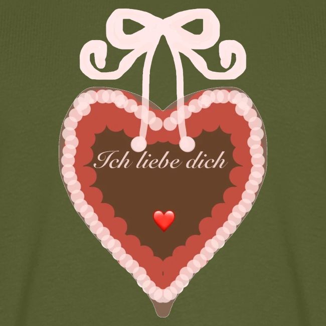 Lebkuchenherz ich liebe dich