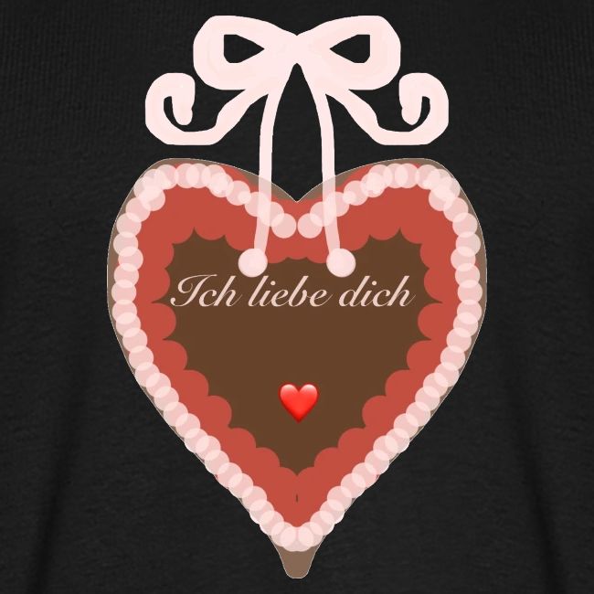 Lebkuchenherz ich liebe dich