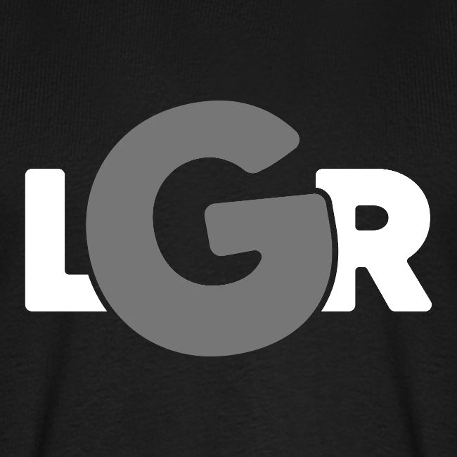 LaGrosseRadio Logo Acronyme White Metal