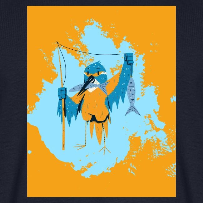 Orange Blue Tshirt