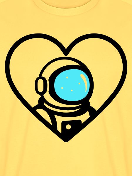 Astronaut Heart Space Cosmo Helm