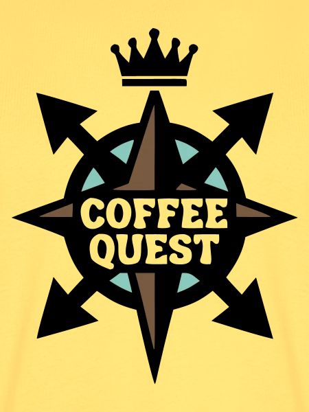 Coffee Quest Kompass Wappen