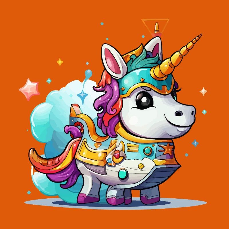 Aventure de la Licorne Spatiale