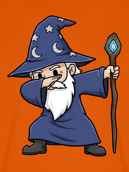 Dabbing Wizard – Lustiger Zauberer Design