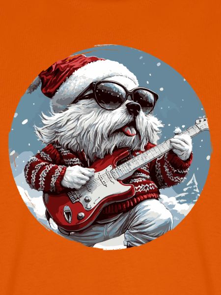 Kangal Hund Weihnachten Gitarre