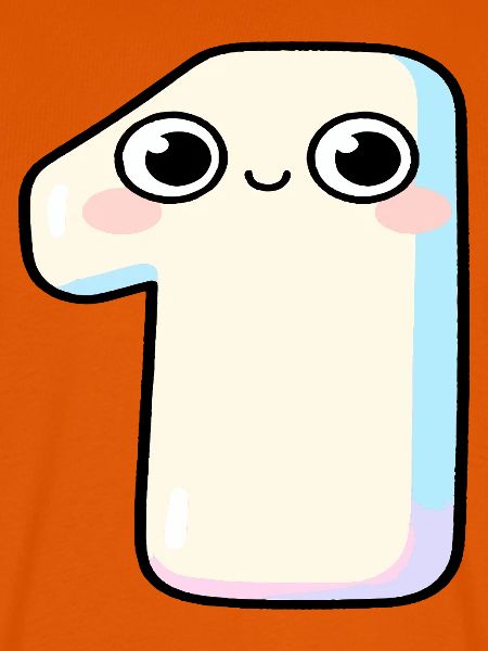 Nummer Eins Kawaii-Pastel