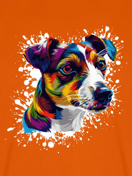 Hund Hundeporträt Splatter