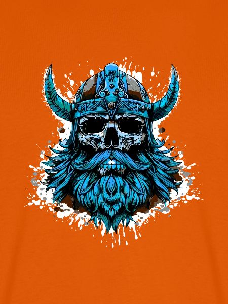 Wikinger Odin Totenkopf