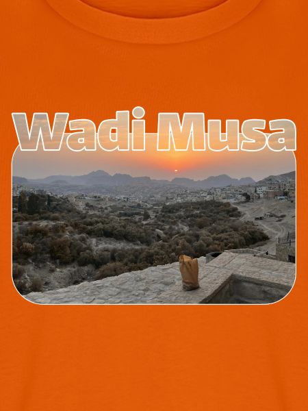 Wadi Musa Sonnenuntergang Panorama