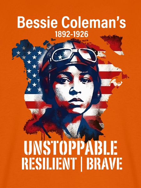Bessie Coleman Modig flygpionjär