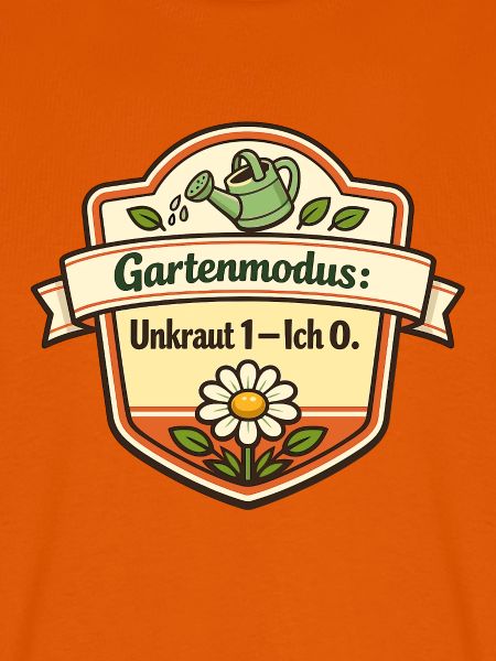 Gartenmodus Unkraut 1–Ich 0