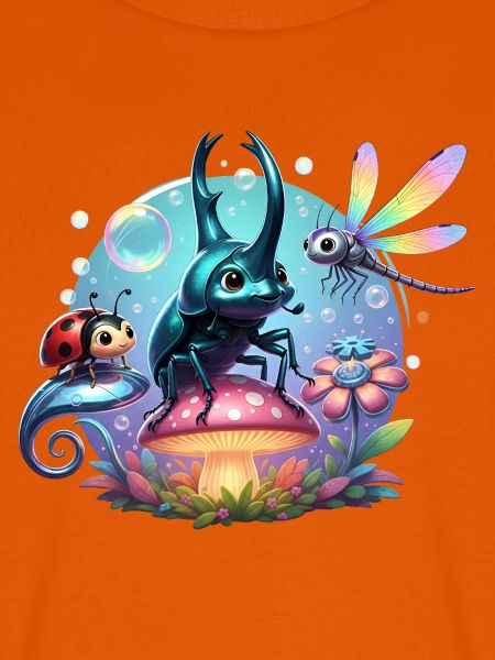 Cute Metallic Scarab and Friends