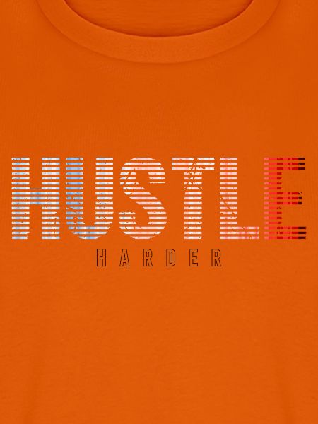 Hustle gestreifter Farbverlauf