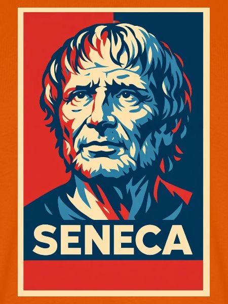 Seneca Pop Art Porträt