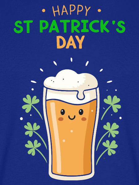 Frohes St. Patrick's Day Bier