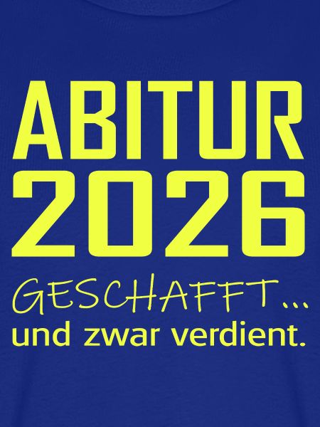 Abitur 2026 Geschafft