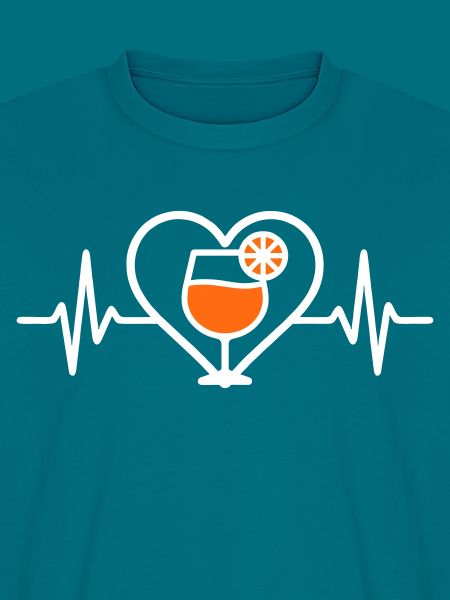 Spritz Heart Cocktail Aperitif