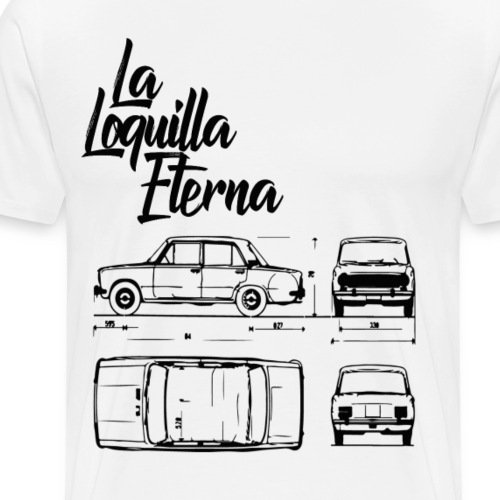 Diseño 124 La Loquilla - Camiseta premium hombre