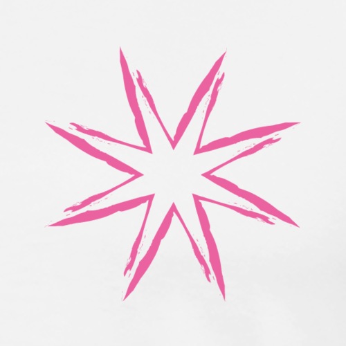 Pink Star - T-shirt Premium Homme
