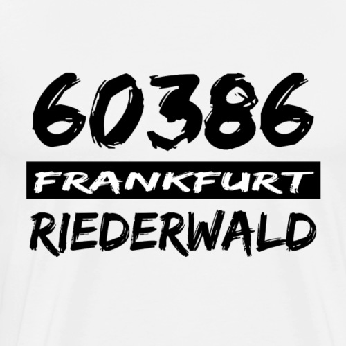 60386 Frankfurt Riederwald - Männer Premium T-Shirt