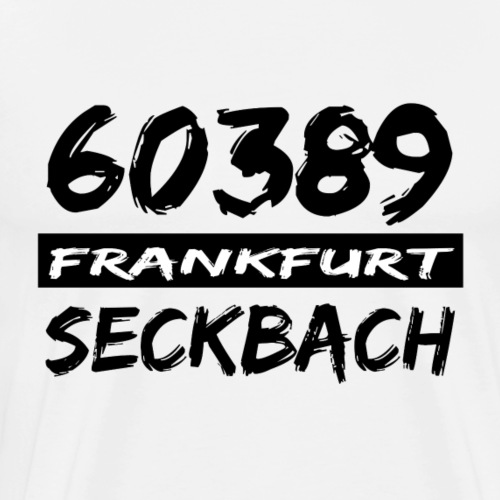 60389 Frankfurt Seckbach - Männer Premium T-Shirt