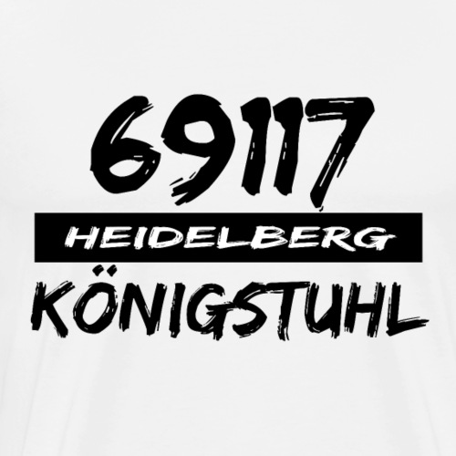 69117 Heidelberg Königstuhl - Männer Premium T-Shirt