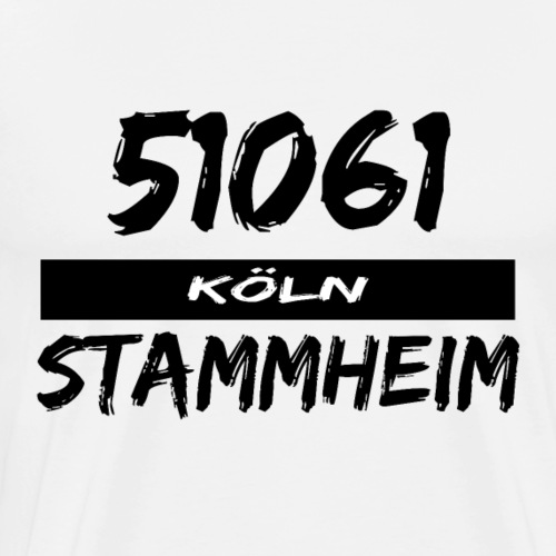 51061 Köln Stammheim - Männer Premium T-Shirt