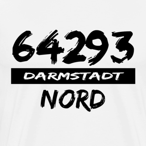 64293 Nord Darmstadt Hessen tshirt - Männer Premium T-Shirt