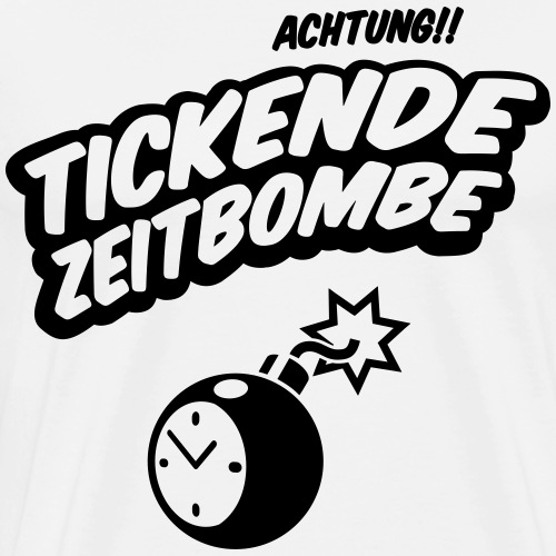 Tickende Zeitbombe - Männer Premium T-Shirt