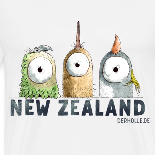 New Zealand - Männer Premium T-Shirt