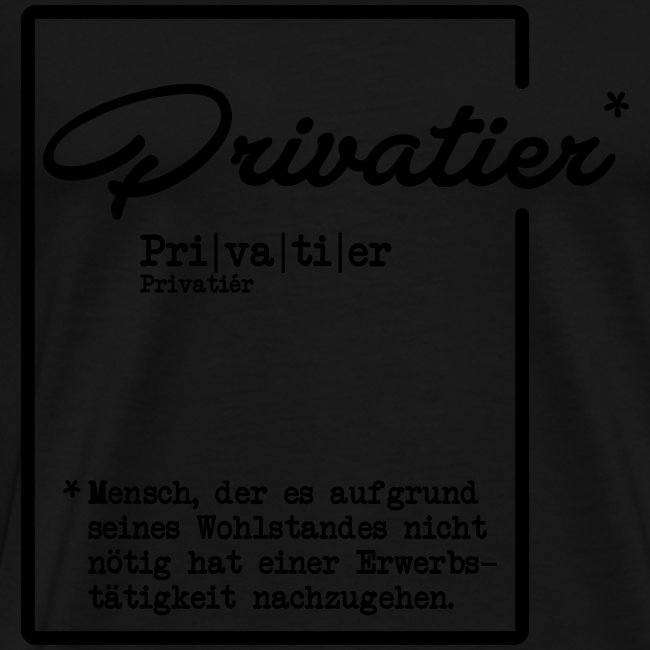 Privatier