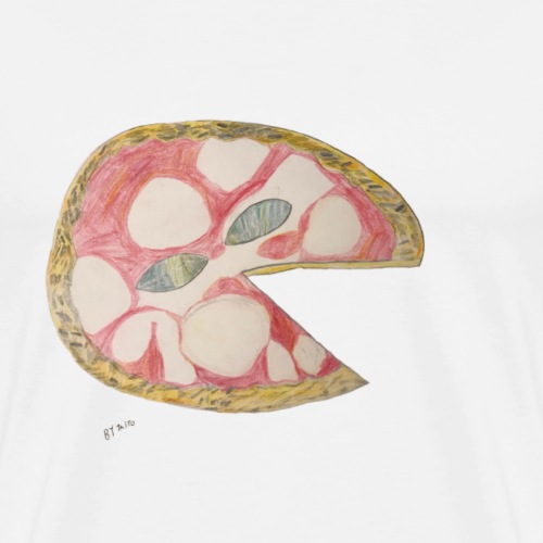 BY TAiTO Big Pizza - Miesten premium t-paita