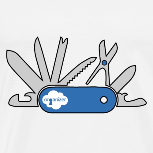 ORGanizer for Salesforce Swiss Army Knife - Men's Premium T-Shirt