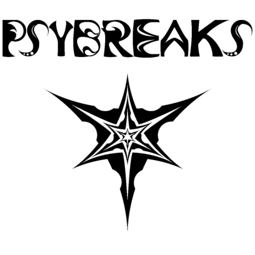 Psybreaks visuel 1 - text - black color - T-shirt Premium Homme