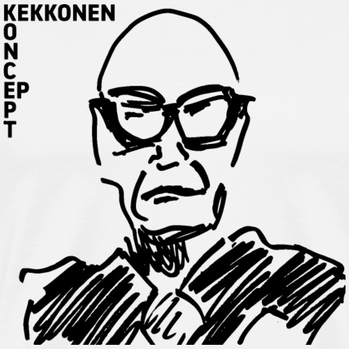 Kekkonen Koncept - Premium-T-shirt herr