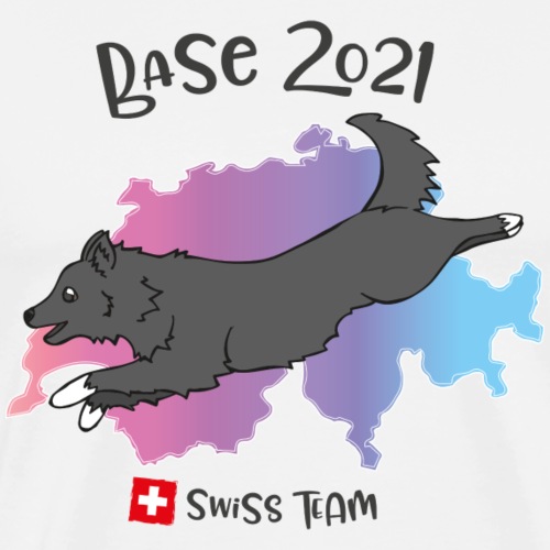 Base 2021 - face rase - swiss team - Männer Premium T-Shirt