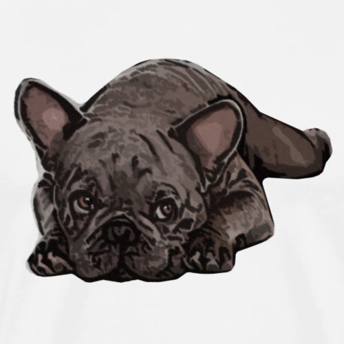Französische Bulldogge - Männer Premium T-Shirt