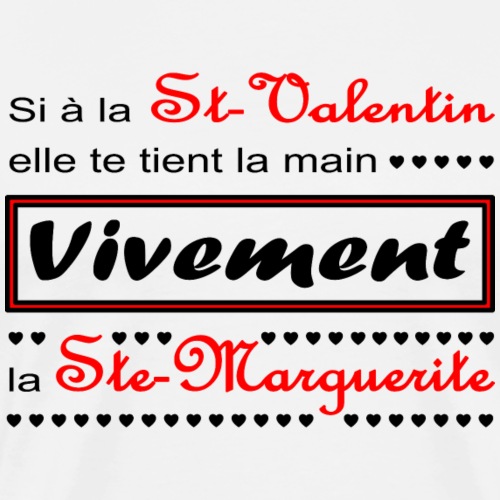 St Valentin vs Ste Marguerite - T-shirt Premium Homme
