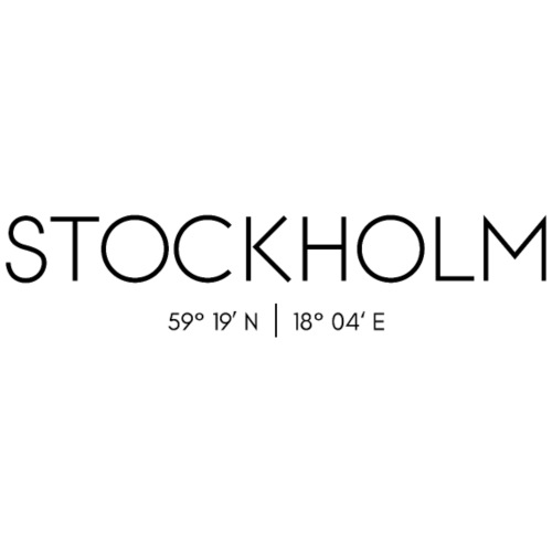 Stockholm, Schweden, Skandinavien, Ostsee - Männer Premium T-Shirt