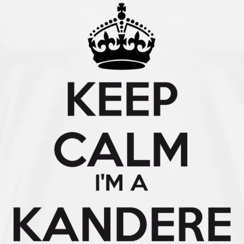 Kandere keep calm - Men's Premium T-Shirt
