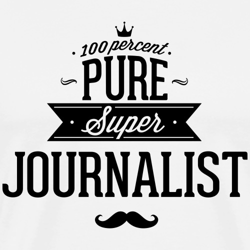100 Prozent Journalist - Männer Premium T-Shirt