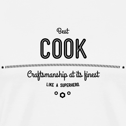 Bester Koch - Handwerkskunst vom Feinsten, wie ein - Männer Premium T-Shirt